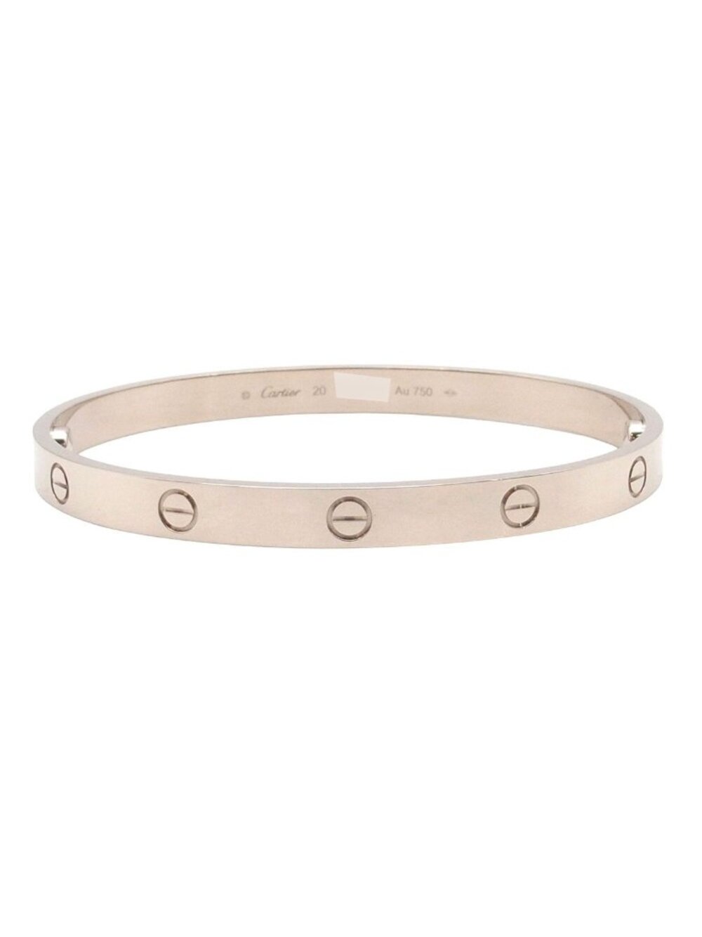 Cartier Love Bracelet White Gold 18K 20